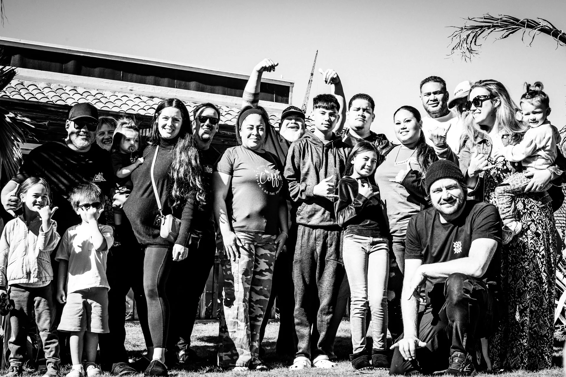 Hawaiian restaurant patio dining at Breakers Encinitas with tropical atmosphere